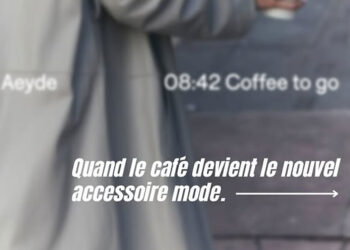 Quand le café devient un nouvel accessoire de mode