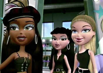 La collaboration entre Bratz et Hello kitty , 2 dessins animés emblématiques.