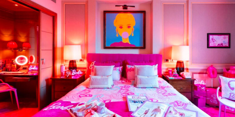 Une suite Barbie durant la Milan Design Week 2026