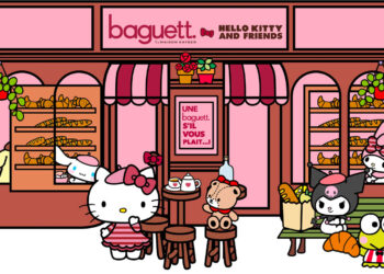 Hello Kitty s’installe à Paris dans un pop-up café entièrement rose
