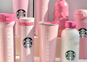 Nouvelle collection Starbucks inspirée de leur boisson rose emblématique