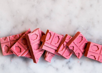 Un chocolat rose 100% naturel ?