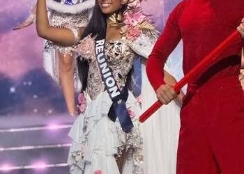 La robe de Miss Réunion lors de Miss France 2026